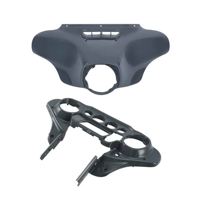 Motorcycle Gunship Gray 4" Stretched Saddlebags Outer Inner Fairing For Harley Touring CVO Ultra Classic Electra Street Glide
Motorcycle Gunship Gray 4" Stretched Saddlebags Outer Inner Fairing For Harley Touring CVO Ultra Classic Electra Street Glide