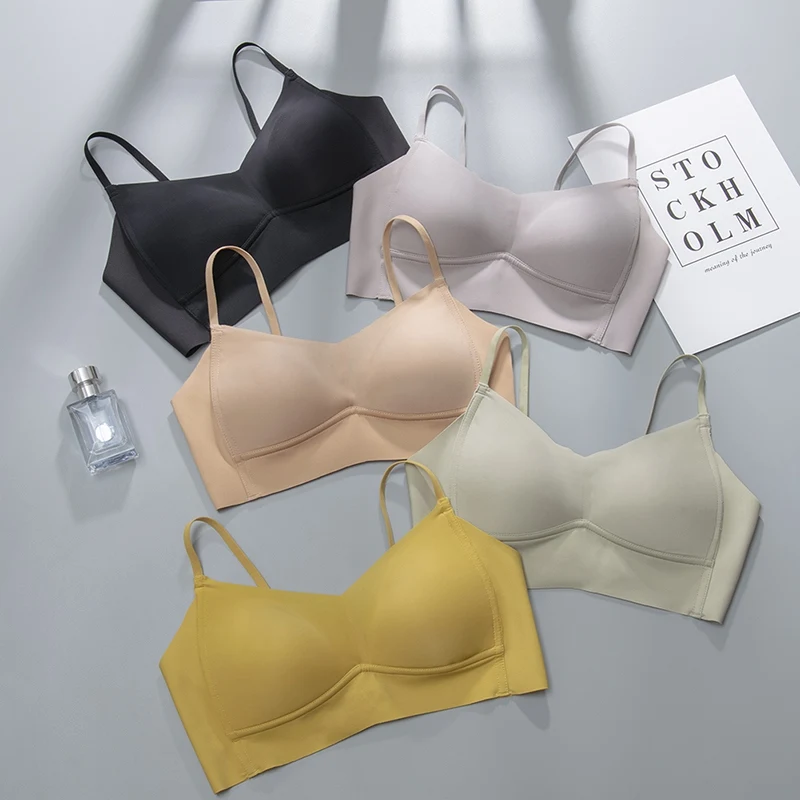 Ladies' Thin Wirefree Breathable Sports Bra Compact 3D Cup Soft Skin-Friendly Sleeping Bralette Underwear
Ladies' Thin Wirefree Breathable Sports Bra Compact 3D Cup Soft Skin-Friendly Sleeping Bralette Underwear