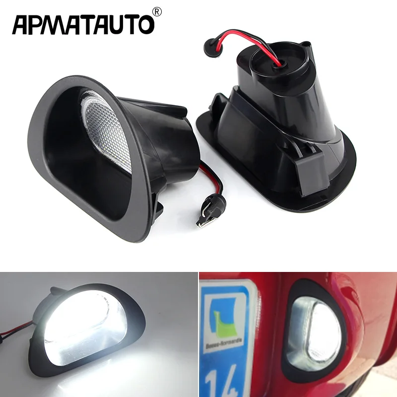 2Pcs Car LED license Number Plate Light Lamp Signal Light For Citroen C1 2005-2013 for Peugeot 107 2005-2014 singal light White
2Pcs Car LED license Number Plate Light Lamp Signal Light For Citroen C1 2005-2013 for Peugeot 107 2005-2014 singal light White