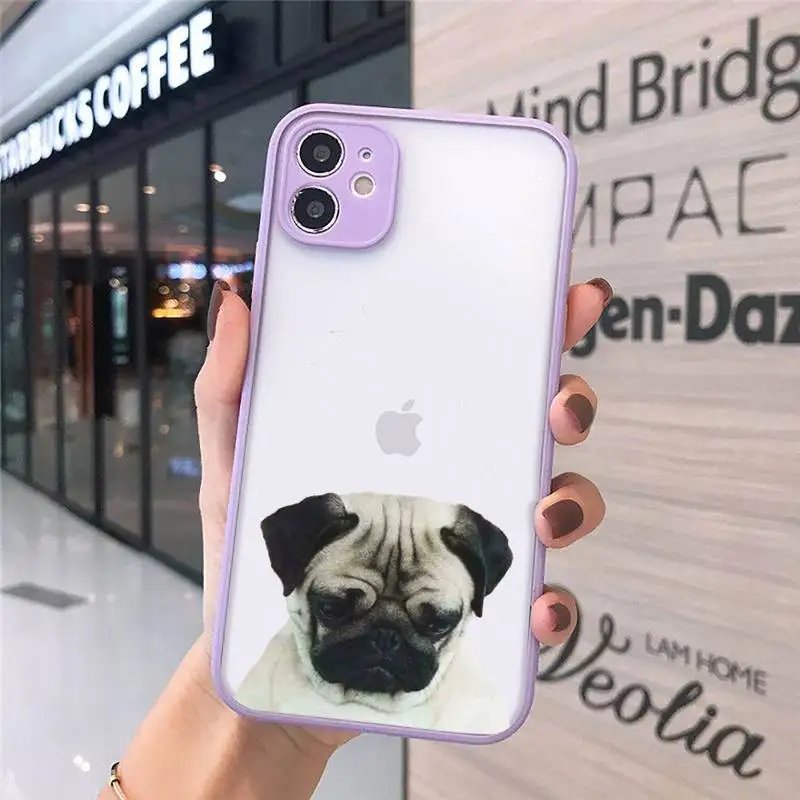 Pug Dog French Bulldog Phone Cases Matte For iPhone 12 Mini 11 Pro XR XS Max 7 8 Plus X Hard PC Back Cover
Pug Dog French Bulldog Phone Cases Matte For iPhone 12 Mini 11 Pro XR XS Max 7 8 Plus X Hard PC Back Cover