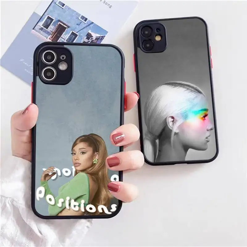 Ariana Grande Phone Case For iphone 13 12 11 xr xs x 7 8 pro max Plain Soft TPU Silicone Clear Case Cover
Ariana Grande Phone Case For iphone 13 12 11 xr xs x 7 8 pro max Plain Soft TPU Silicone Clear Case Cover