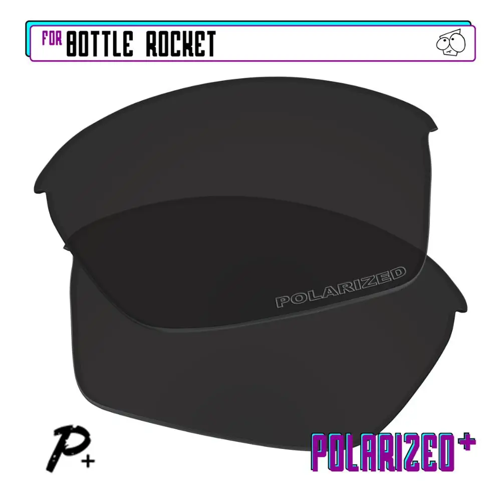 Замена поляризованных сменных линз EZReplace для солнцезащитных очков Oakley Bottle Rocket-черный P Plus
Замена поляризованных сменных линз EZReplace для солнцезащитных очков Oakley Bottle Rocket-черный P Plus
