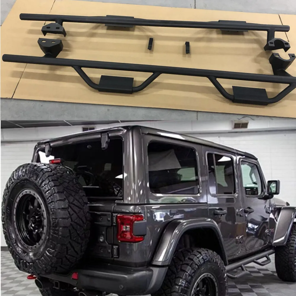 Black steel 4 door pedal 4 door side step for Jeep for wrangler JL 2018+ JL1061
Black steel 4 door pedal 4 door side step for Jeep for wrangler JL 2018+ JL1061