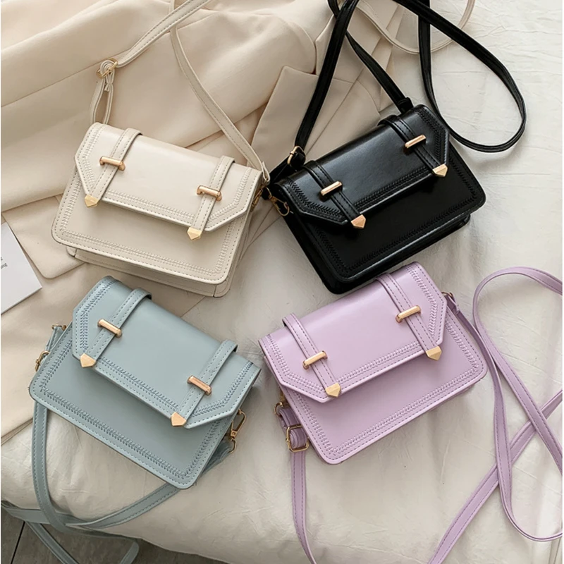 Ladies Elegant Fashion Crossbody Bags Women Solid Messenger Bags Casual Shoulder Bag Flap Leather Bags Handbag
Ladies Elegant Fashion Crossbody Bags Women Solid Messenger Bags Casual Shoulder Bag Flap Leather Bags Handbag