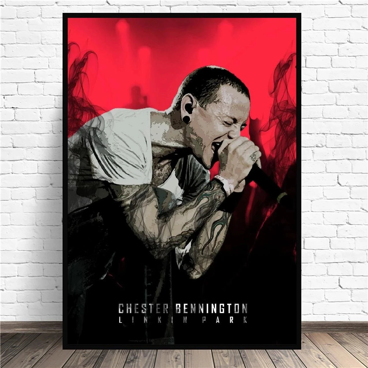 Chester Bennington Linki Canvas Painting Muziek Zanger Pictures Home Decor Prints Poster Wall Art Modular Modern Voor Woonkamer
Chester Bennington Linki Canvas Painting Muziek Zanger Pictures Home Decor Prints Poster Wall Art Modular Modern Voor Woonkamer