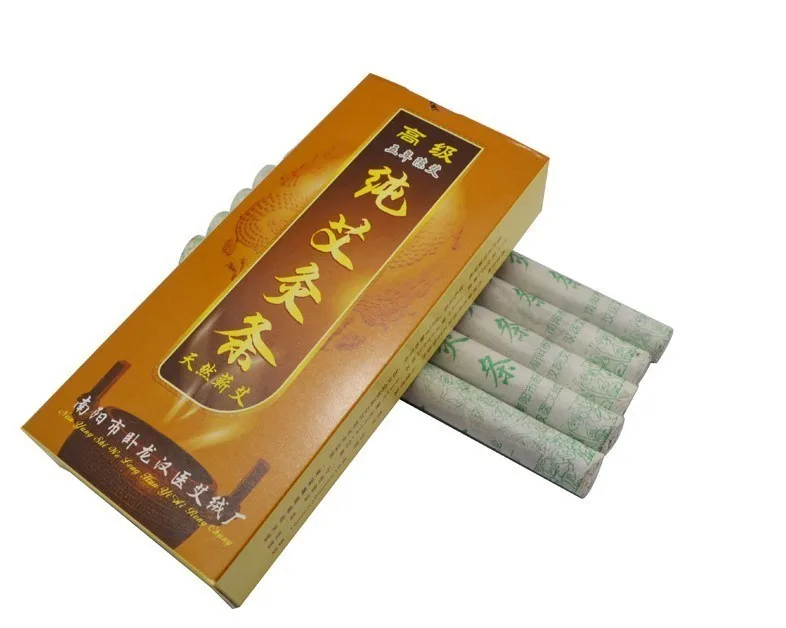 10Pcs/Box Moxa Rolls Chinese Traditional Roller Stick Black Roller Burner Moxibustion Acupuncture Massage
10Pcs/Box Moxa Rolls Chinese Traditional Roller Stick Black Roller Burner Moxibustion Acupuncture Massage