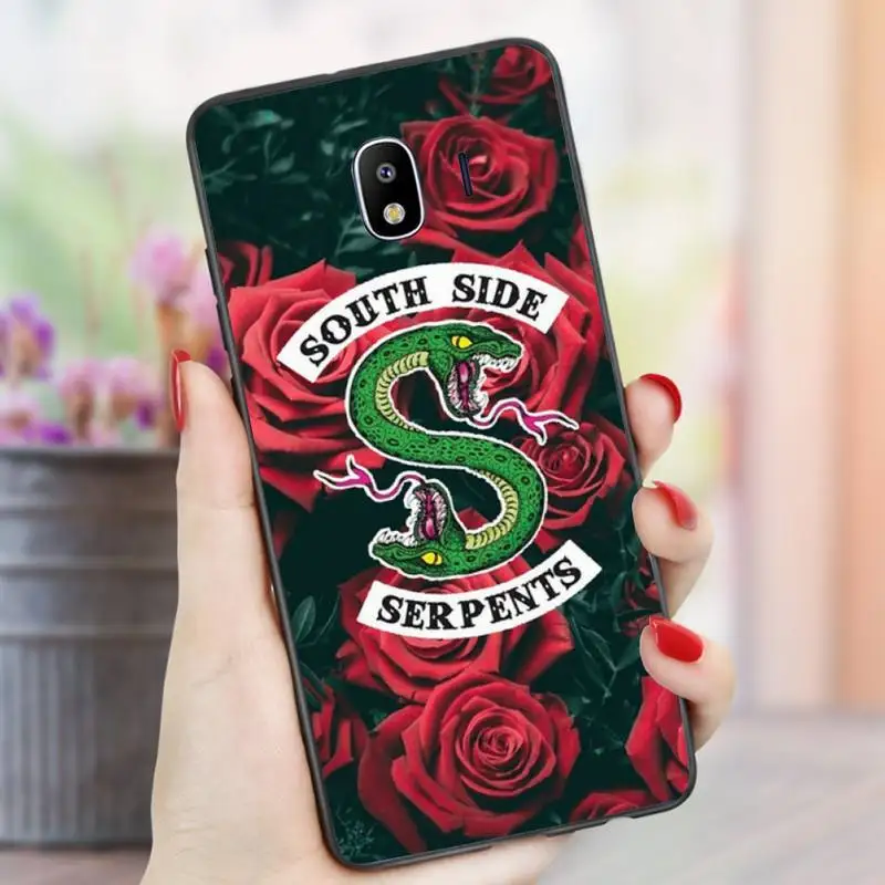 American TV Riverdale Southside Serpents Phone Case For Samsung S9 S10 E S20 Edge plus lite 2019 Black soft nax fundas cover
American TV Riverdale Southside Serpents Phone Case For Samsung S9 S10 E S20 Edge plus lite 2019 Black soft nax fundas cover