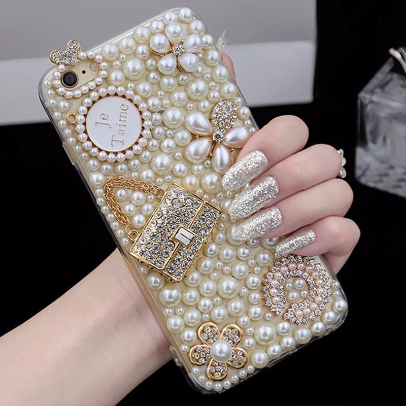 Fashion Woman Diamond Phone Case For Huawei P Smart 2019 2021 Z Y9A Y7A P30 P40 Lite Pro Pearl Rhinestone Coque Cover Etui Funda
Fashion Woman Diamond Phone Case For Huawei P Smart 2019 2021 Z Y9A Y7A P30 P40 Lite Pro Pearl Rhinestone Coque Cover Etui Funda