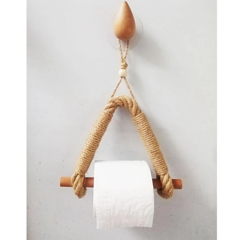 Roll Paper Holder Vintage Towel Hanging Rope Wall Mount Toilet Paper Rack Home Hotel Bathroom Accessories
Roll Paper Holder Vintage Towel Hanging Rope Wall Mount Toilet Paper Rack Home Hotel Bathroom Accessories