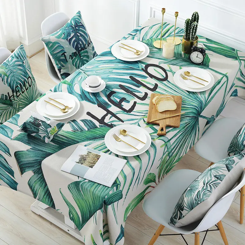 Northern European Lucky Plant Series Fresh Natural Ins Tablecloth Tablecloth Tea Table Cloth Cover Towel room decoration
Northern European Lucky Plant Series Fresh Natural Ins Tablecloth Tablecloth Tea Table Cloth Cover Towel room decoration