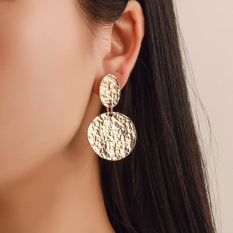 Fashion Exaggerated Earrings Women Round Earrings Bohemian Earrings Studs Female Rose Gold Luxury Designer Earings for Womens
Fashion Exaggerated Earrings Women Round Earrings Bohemian Earrings Studs Female Rose Gold Luxury Designer Earings for Womens