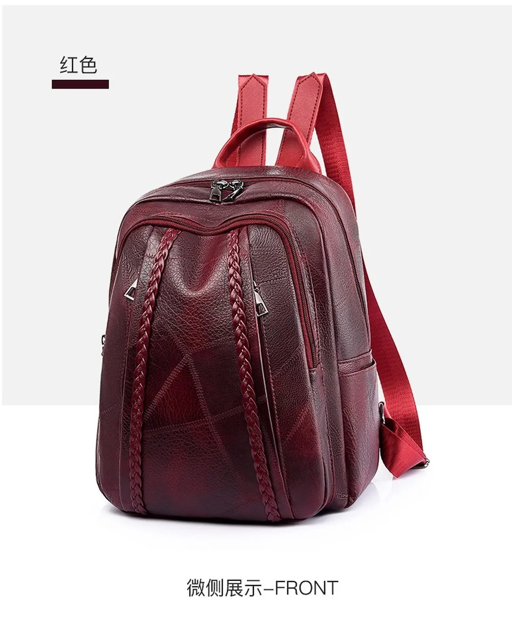 Ms Backpack The New Europe and America Softback Women Silt Pocket Retro 2020 Japanese and Korean Version Simple PU Commute
Ms Backpack The New Europe and America Softback Women Silt Pocket Retro 2020 Japanese and Korean Version Simple PU Commute