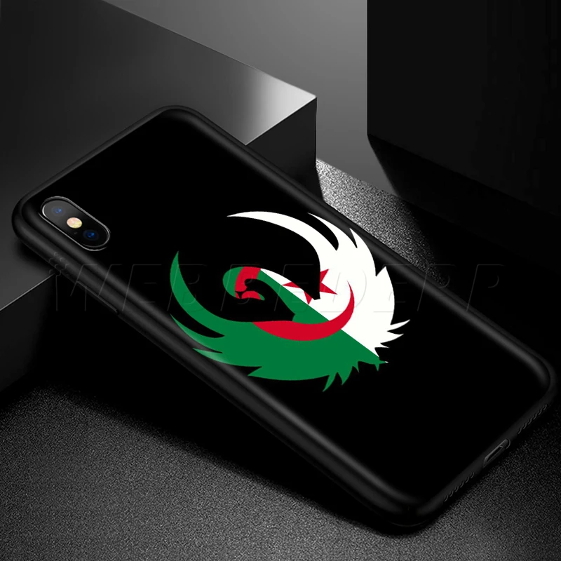 Webbedepp чехол с национальным флагом Алжира для Apple iPhone 12 Mini 11 Pro XS Max XR X 8 7 6 6S Plus 5 5S SE |