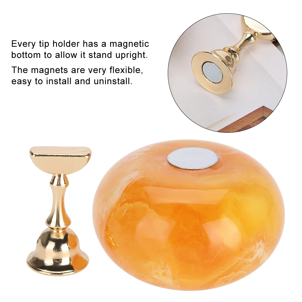 Manicure Display Practice Stand Shelf Nail Art Tip Holders Magnetic Golden Base Manicure Nail Base Manicure Practice Supplies 
Manicure Display Practice Stand Shelf Nail Art Tip Holders Magnetic Golden Base Manicure Nail Base Manicure Practice Supplies