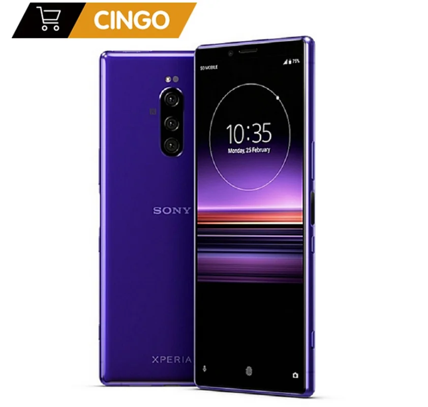 Original unlock Sony Xperia 1 J8110/J9110 128GB ROM 6GB RAM XZ4 Snapdragon 855 6.5" NFC fingerprint 3 Rear camera
Original unlock Sony Xperia 1 J8110/J9110 128GB ROM 6GB RAM XZ4 Snapdragon 855 6.5" NFC fingerprint 3 Rear camera