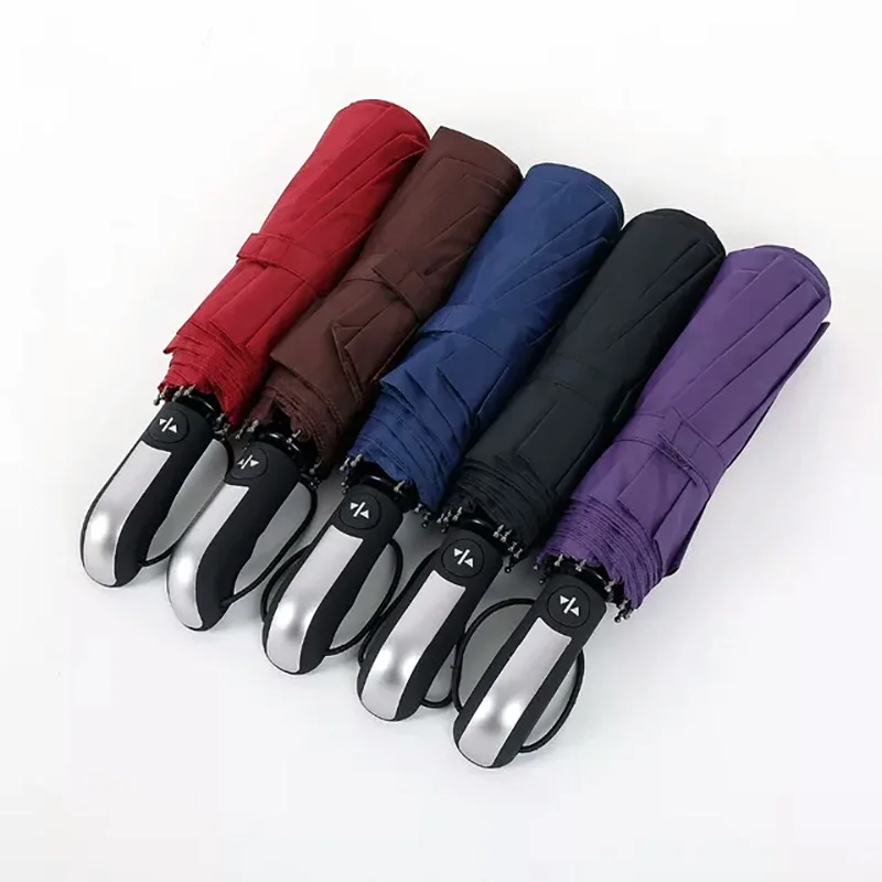 New automatic tri-fold folding advertising umbrella oversized three-fold umbrella men and women reinforcement student umbrella 3
New automatic tri-fold folding advertising umbrella oversized three-fold umbrella men and women reinforcement student umbrella 3