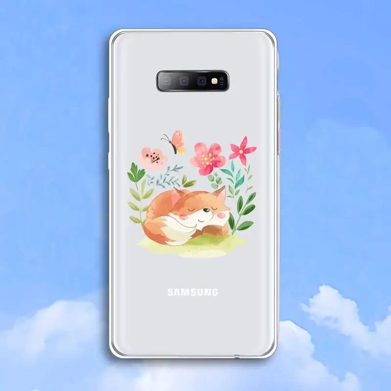 Little fox animal Cute animal painting Phone Case Transparent For Samsung Galaxy A 71 21s S note 8 9 10 plus 20 ultra
Little fox animal Cute animal painting Phone Case Transparent For Samsung Galaxy A 71 21s S note 8 9 10 plus 20 ultra