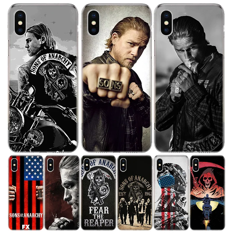 American TV Sons of Anarchy Phone Case For iPhone 13 12 11 Pro Max 6 X 8 6S 7 Plus XS XR Mini 5S SE 7P 6P Pattern Cover Coque
American TV Sons of Anarchy Phone Case For iPhone 13 12 11 Pro Max 6 X 8 6S 7 Plus XS XR Mini 5S SE 7P 6P Pattern Cover Coque