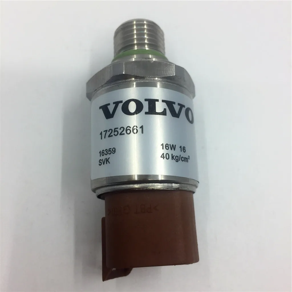 EXCAVATOR ELECTRIC PARTS FUEL OIL PRESSURE SENSOR 17252661 FOR VOLVO EC360EC460EC380EC480
EXCAVATOR ELECTRIC PARTS FUEL OIL PRESSURE SENSOR 17252661 FOR VOLVO EC360EC460EC380EC480