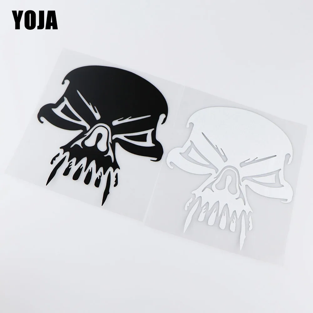YOJA 14.9X17.6CM Skull Personality Funny Car Sticker Scratches Cover Bumper Decals ZT4-0127
YOJA 14.9X17.6CM Skull Personality Funny Car Sticker Scratches Cover Bumper Decals ZT4-0127