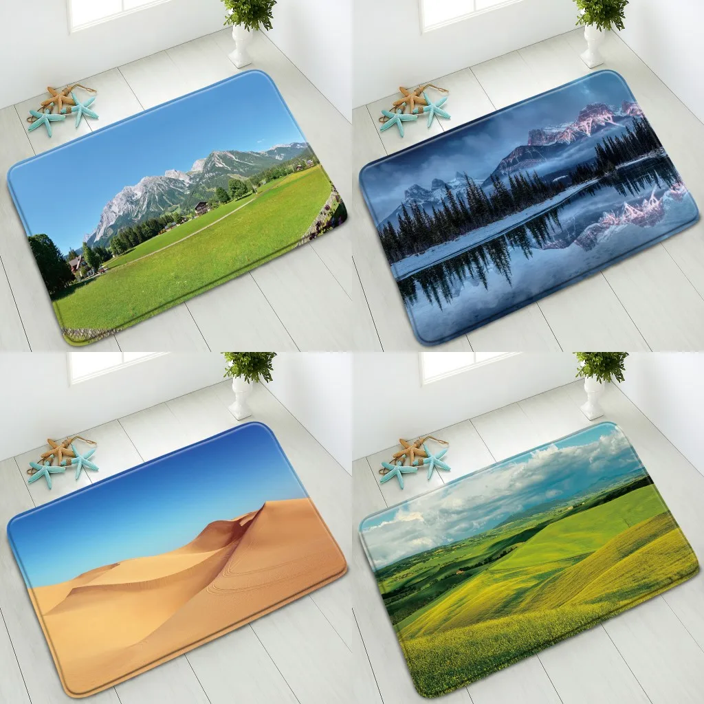 Natural Scenery Non-Slip Bath Mat Indoor Home Carpet Bedroom Kitchen Doormat Welcome Mat Washable Foot Pads Absorbent Rug Decor
Natural Scenery Non-Slip Bath Mat Indoor Home Carpet Bedroom Kitchen Doormat Welcome Mat Washable Foot Pads Absorbent Rug Decor