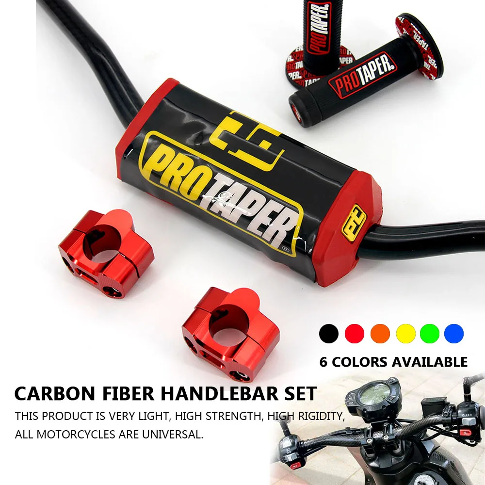 28MM 1 1/8'' Printing Texture 72cm FAT BARS HANDLEBARS + GRIPS+ BAR RISER For Honda CRF250 CRF450 DIRT BIKE OFF ROAD MOTORCYCLE
28MM 1 1/8'' Printing Texture 72cm FAT BARS HANDLEBARS + GRIPS+ BAR RISER For Honda CRF250 CRF450 DIRT BIKE OFF ROAD MOTORCYCLE