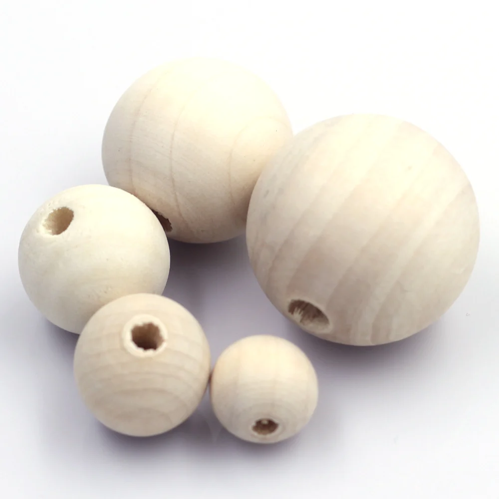 14-30mm Round Natural Wood Spacer Beads DIY Charm Jewelry Crafts Making Eco-Friendly Lead-Free Handwork Ornaments Accessories
14-30mm Round Natural Wood Spacer Beads DIY Charm Jewelry Crafts Making Eco-Friendly Lead-Free Handwork Ornaments Accessories