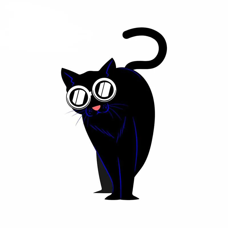 13cm for Lucky Pure Black Cat Car Stickers Creative Styling Cute Graphics Decal RV VAN Window Car Assessoires
13cm for Lucky Pure Black Cat Car Stickers Creative Styling Cute Graphics Decal RV VAN Window Car Assessoires