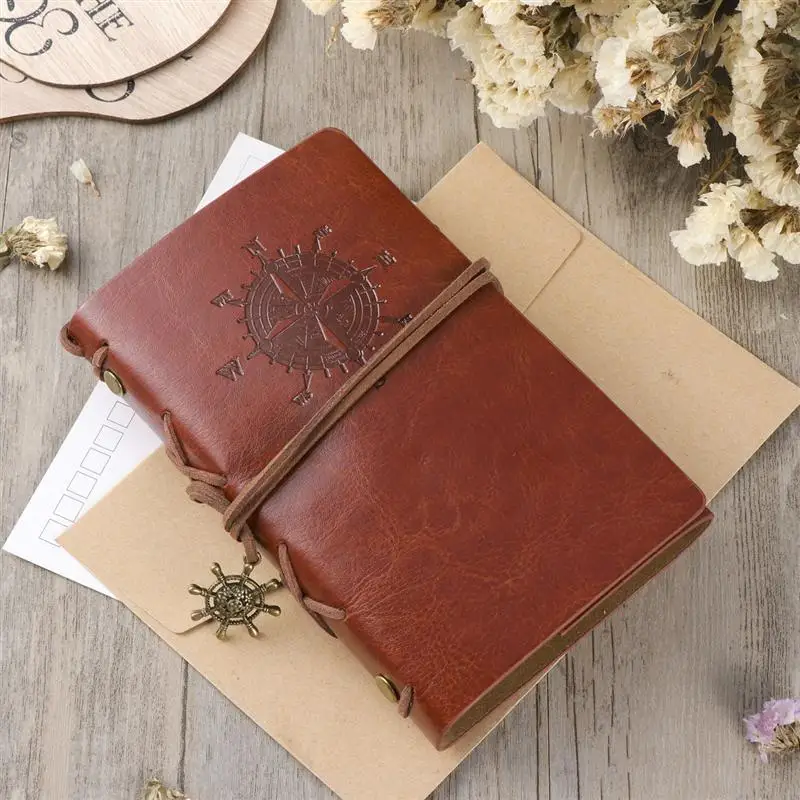 Vintage Leather Cover Notebook Blank Diary Retro Pirate Design Paper Note Book Replaceable Traveler Notepad Stationery Supplies
Vintage Leather Cover Notebook Blank Diary Retro Pirate Design Paper Note Book Replaceable Traveler Notepad Stationery Supplies