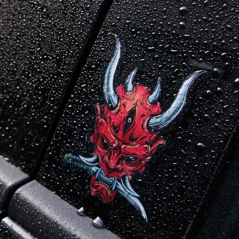 Japanese Prajna Car Stickers Hannya Auto Decal Red Demon Window Devil Bumper Vinyl Fuel Tank Motorcycle Laptop Shape
Japanese Prajna Car Stickers Hannya Auto Decal Red Demon Window Devil Bumper Vinyl Fuel Tank Motorcycle Laptop Shape