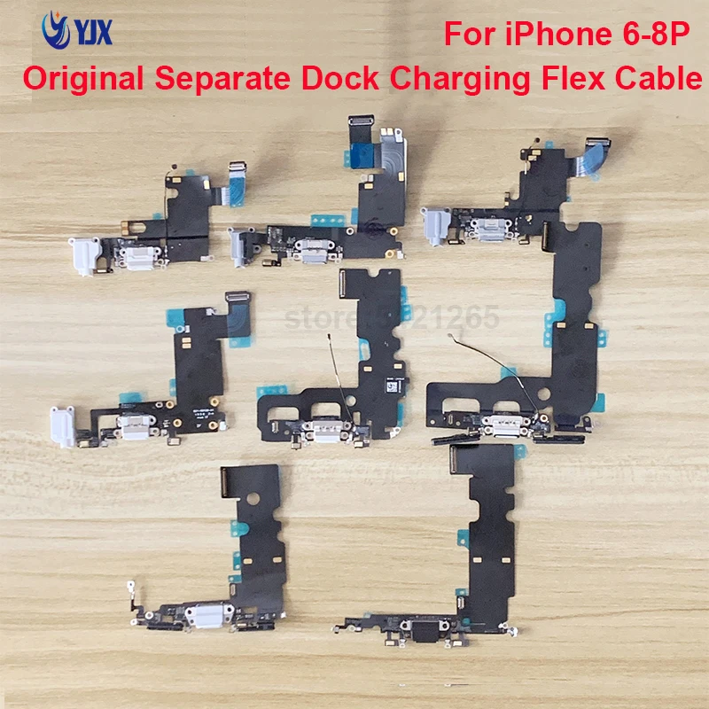 Original Separate USB Mic Port Charger Dock Connector Bottom Charging Flex Cable For iPhone 6 7 8 Plus Phone Part Fix With LOGO
Original Separate USB Mic Port Charger Dock Connector Bottom Charging Flex Cable For iPhone 6 7 8 Plus Phone Part Fix With LOGO