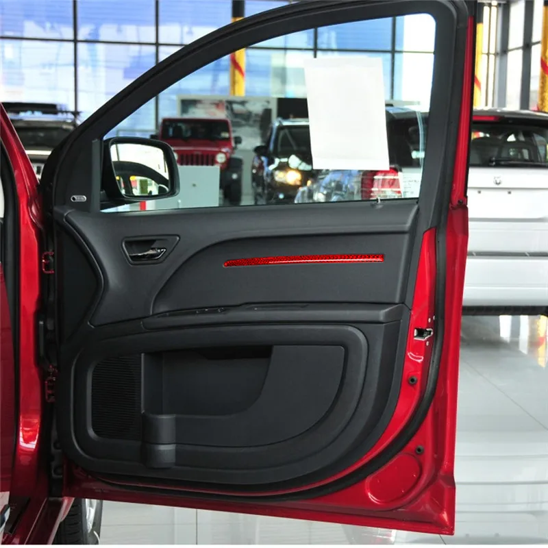Universal Dodge Journey 09-10 Door Trim 4-piece Set Car Accessories Interior Durable Red Carbon Fiber Stickers Decorative
Universal Dodge Journey 09-10 Door Trim 4-piece Set Car Accessories Interior Durable Red Carbon Fiber Stickers Decorative