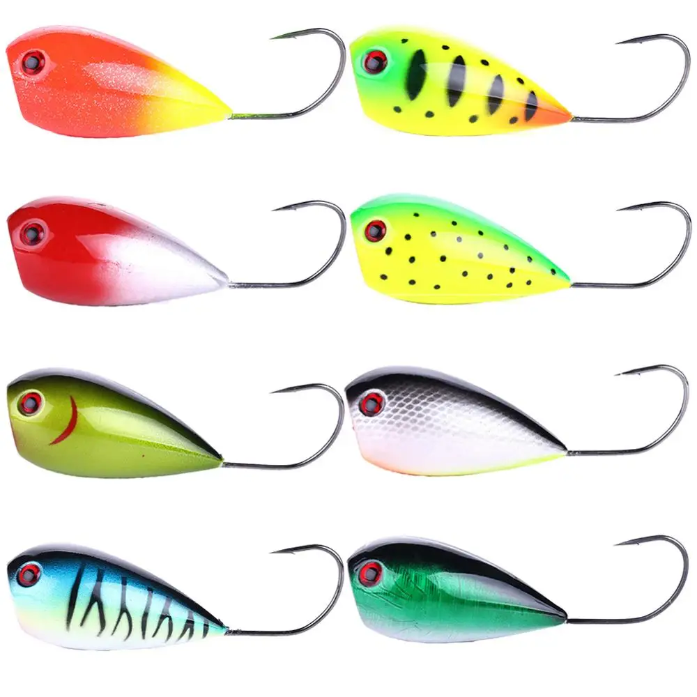 Fishing Poppers Crankbaits Floating Hard Bait Fishing Lure Cranks Topwater Artificial Swimbait Wobbler with Single Hook
Fishing Poppers Crankbaits Floating Hard Bait Fishing Lure Cranks Topwater Artificial Swimbait Wobbler with Single Hook