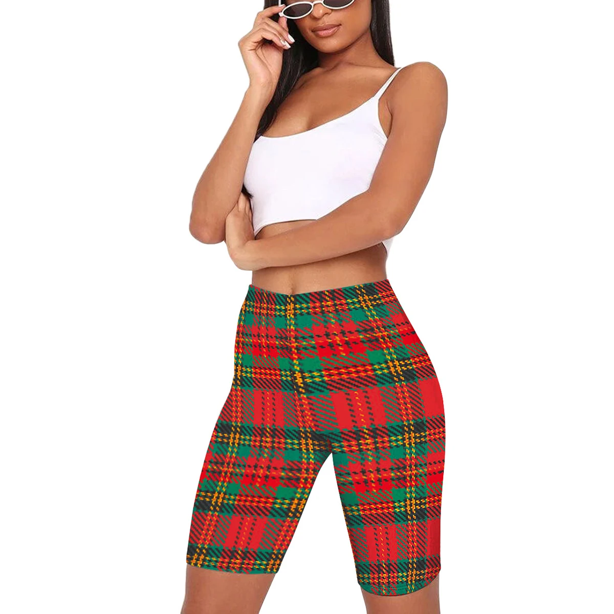 Women's Casual Short Pants, Plaid Printed/Tie Dye High Waist Slim-Fit Stretch Shorts, Outwear Simple Bottoms Women's Clothing
Women's Casual Short Pants, Plaid Printed/Tie Dye High Waist Slim-Fit Stretch Shorts, Outwear Simple Bottoms Women's Clothing