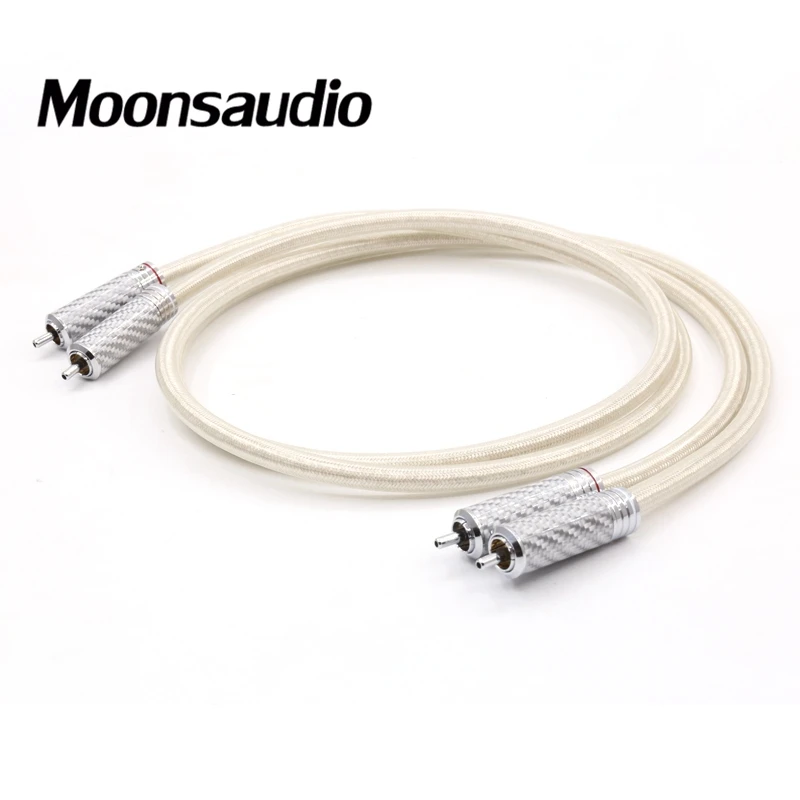 Hifi QED Signature cable 6N OCC Silver-plated Hifi RCA Audio Cable With Carbon fiber RCA plug connector
Hifi QED Signature cable 6N OCC Silver-plated Hifi RCA Audio Cable With Carbon fiber RCA plug connector