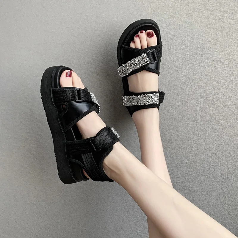 2021 Summer Female Sandal Sale Of Women's Shoes Clear Heels Clogs Wedge Med Girls New Gladiator Platform Beige Comfort Thick Bea 
2021 Summer Female Sandal Sale Of Women's Shoes Clear Heels Clogs Wedge Med Girls New Gladiator Platform Beige Comfort Thick Bea