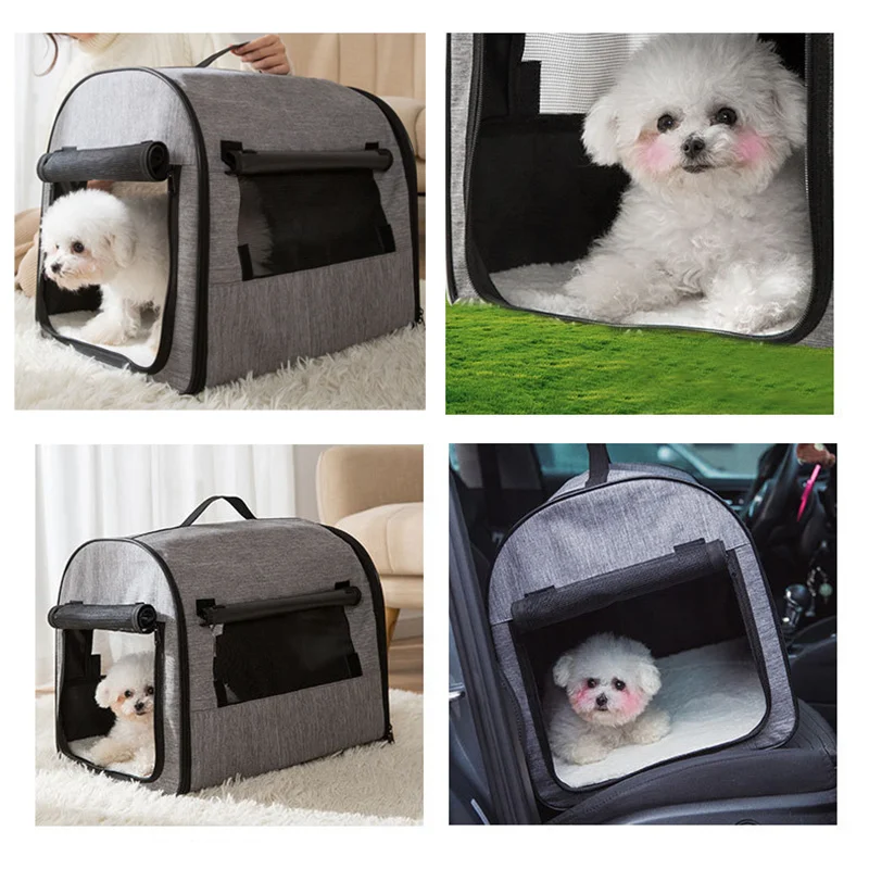 Portable Dog Carrier Bag Pet Car Travel Crates Vehicle Folding Soft Bed Collapsible Kennel House for Small Medium Puppy Cats
Portable Dog Carrier Bag Pet Car Travel Crates Vehicle Folding Soft Bed Collapsible Kennel House for Small Medium Puppy Cats