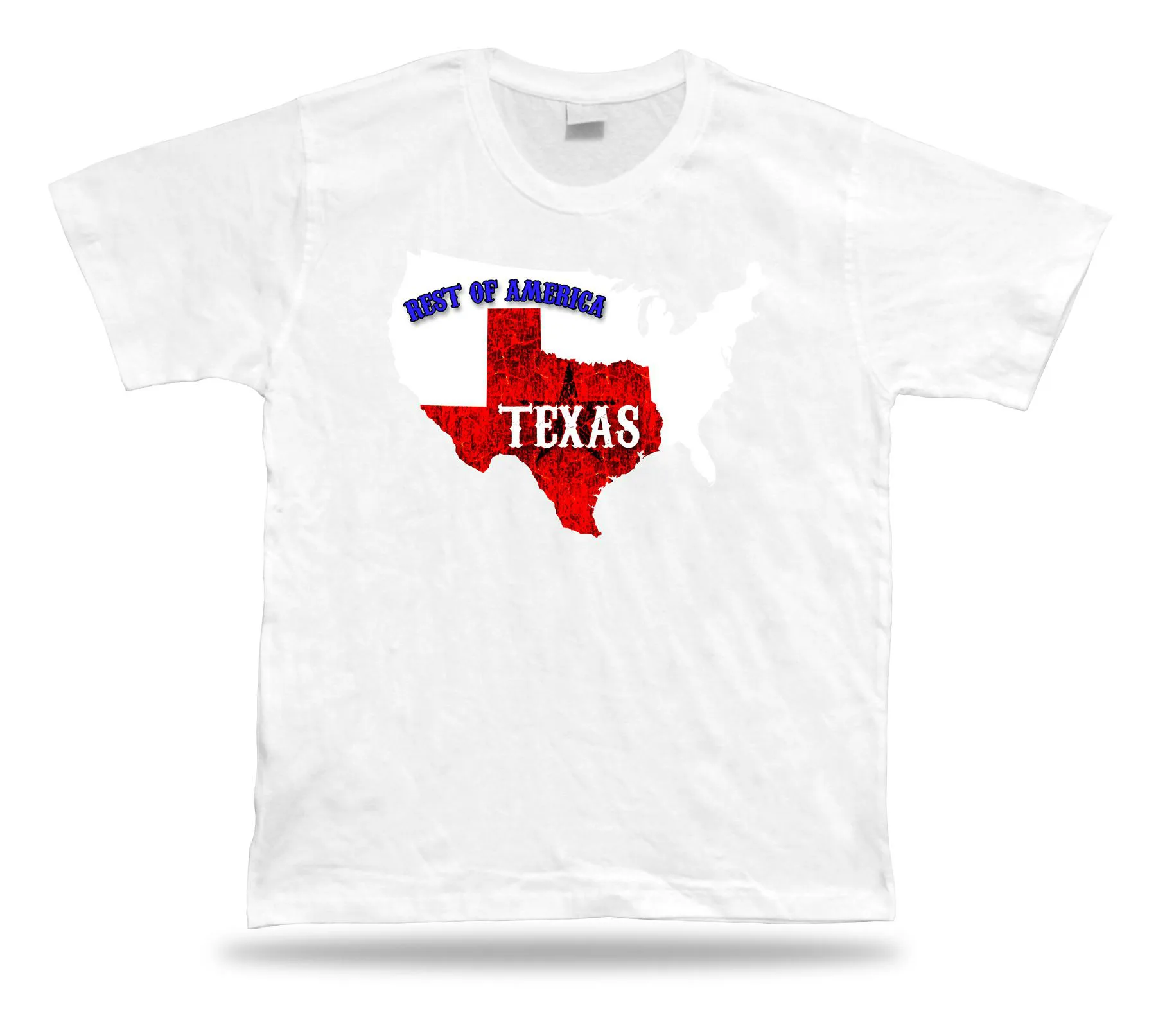 Texas Rest of America map State T-Shirt Summer Cotton O-Neck Short Sleeve Men's T Shirt New Size S-3XL
Texas Rest of America map State T-Shirt Summer Cotton O-Neck Short Sleeve Men's T Shirt New Size S-3XL