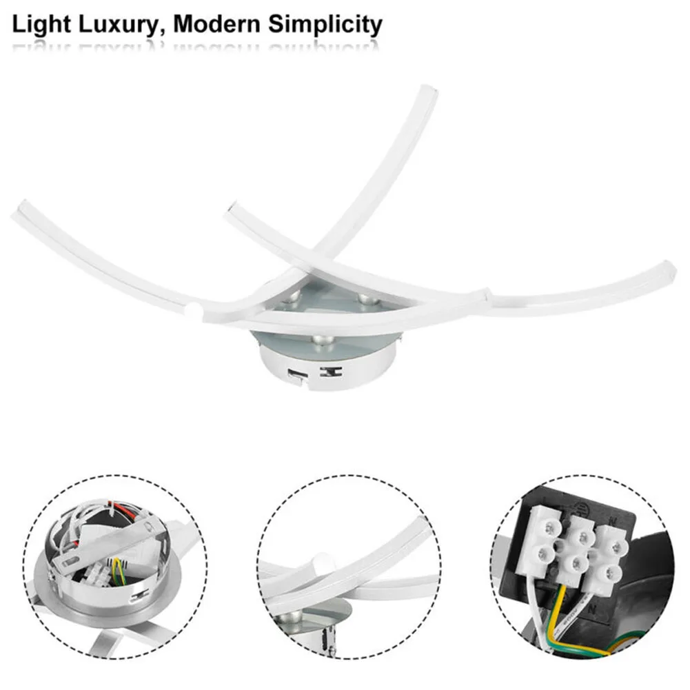 Modern LED Ceiling Light Lamp 3 New Arches Modern LED Lamp For Living Room Bedroom Kitchen Indoor Ceiling Lamp Fixtures
Modern LED Ceiling Light Lamp 3 New Arches Modern LED Lamp For Living Room Bedroom Kitchen Indoor Ceiling Lamp Fixtures