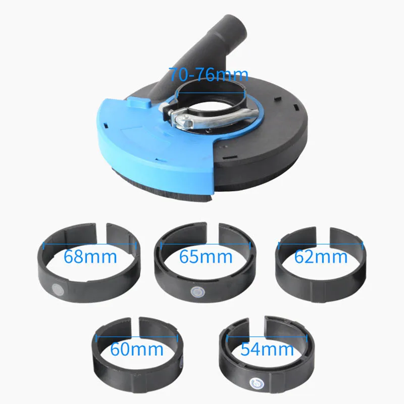 180mm Angle Grinder Cover Kit with Universal Surface Grinding Dust Collection Cover for Concrete Diamond Grinding Wheels
180mm Angle Grinder Cover Kit with Universal Surface Grinding Dust Collection Cover for Concrete Diamond Grinding Wheels