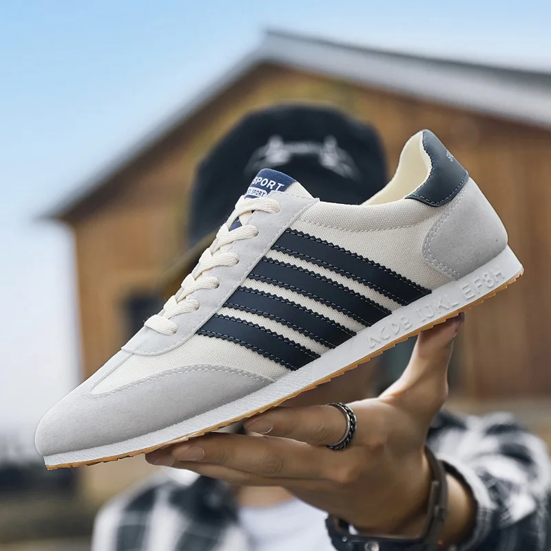 2022 Men'S Spring Autumn Sneaker Fashion Trend All-Match Student Casual Shoes Lightweight Breathable Outdoor Running Shoes
2022 Men'S Spring Autumn Sneaker Fashion Trend All-Match Student Casual Shoes Lightweight Breathable Outdoor Running Shoes