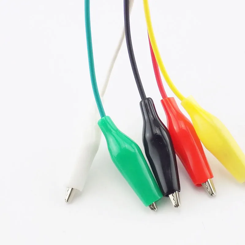 Alligator Clips Cable Test Leads Jumper Wire Electric Test DIY Roach Clip Electrical Crocodile Clips Test Supplies
Alligator Clips Cable Test Leads Jumper Wire Electric Test DIY Roach Clip Electrical Crocodile Clips Test Supplies