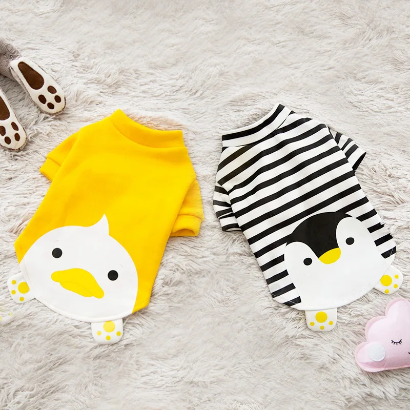 Spring clothes cute cartoon shape cat clothes autumn and winter puppy two-legged pet clothing
Spring clothes cute cartoon shape cat clothes autumn and winter puppy two-legged pet clothing
