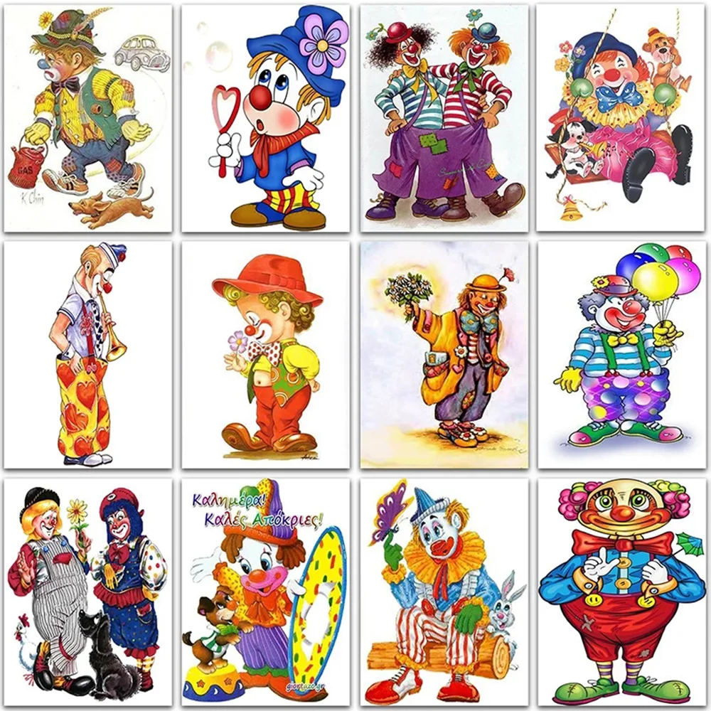 5D DIY Diamond Painting Cartoon clown Joker Full Round Diamond embroidery Cross stitch Diamond mosaic paint home decor
5D DIY Diamond Painting Cartoon clown Joker Full Round Diamond embroidery Cross stitch Diamond mosaic paint home decor