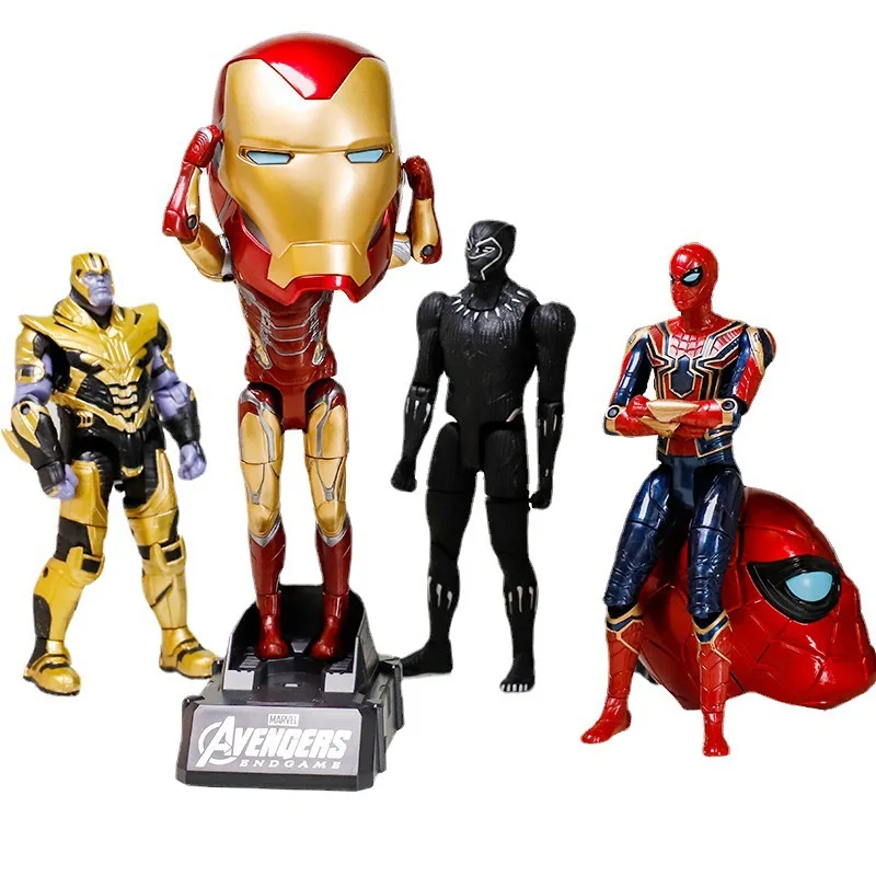 Disney Marvel Avengers 4 deformation toy Iron Man Spiderman Thanos Panther figure figure
Disney Marvel Avengers 4 deformation toy Iron Man Spiderman Thanos Panther figure figure