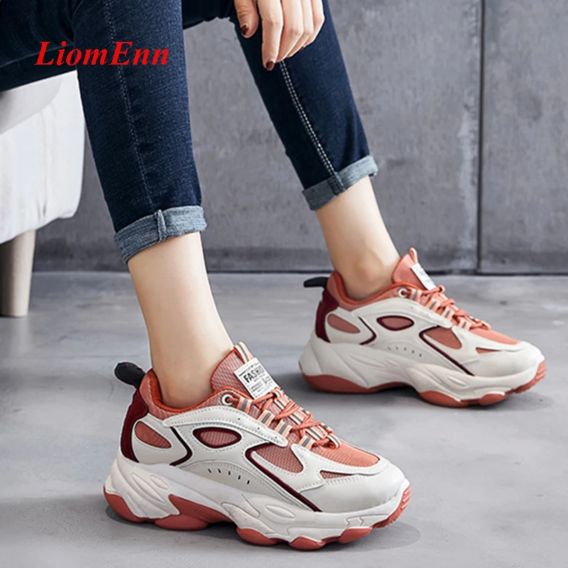 2021 New Spring Women's Chunky Sneakers Women Shoes Platform Korean Red Casual Sport Shoes Female Vulcanized Tennis Basket Femme
2021 New Spring Women's Chunky Sneakers Women Shoes Platform Korean Red Casual Sport Shoes Female Vulcanized Tennis Basket Femme