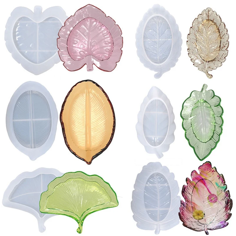 Crystal Epoxy DIY Mold Storage Tray Dish Irregular Leaf Shaped Silicone Mold For Dinner Dish Epoxy Resin Casting Mould Supplies
Crystal Epoxy DIY Mold Storage Tray Dish Irregular Leaf Shaped Silicone Mold For Dinner Dish Epoxy Resin Casting Mould Supplies