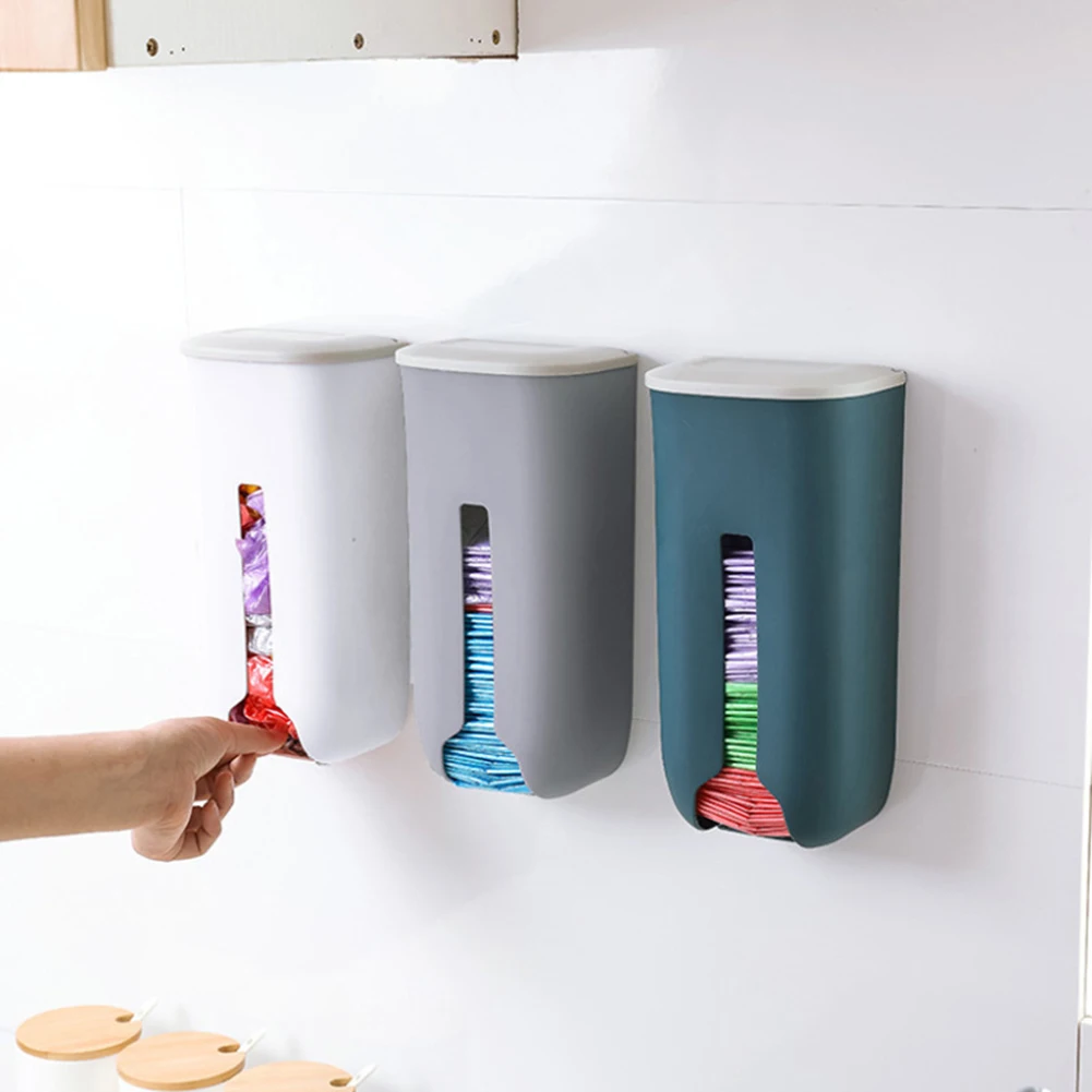 Plastic Garbag Bag Holder Creative Kitchen Bathroom Accessories Wall Mounted Trash Bag Storage Box Cotton Pad Container Home
Plastic Garbag Bag Holder Creative Kitchen Bathroom Accessories Wall Mounted Trash Bag Storage Box Cotton Pad Container Home