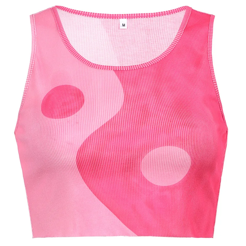 2021 Summer Patchwork Crop Top T-shirt Women Yin&Yang Tai Chi Sleeveless Cropped Tee Shirt Femme T-shirts Woman Tops
2021 Summer Patchwork Crop Top T-shirt Women Yin&Yang Tai Chi Sleeveless Cropped Tee Shirt Femme T-shirts Woman Tops