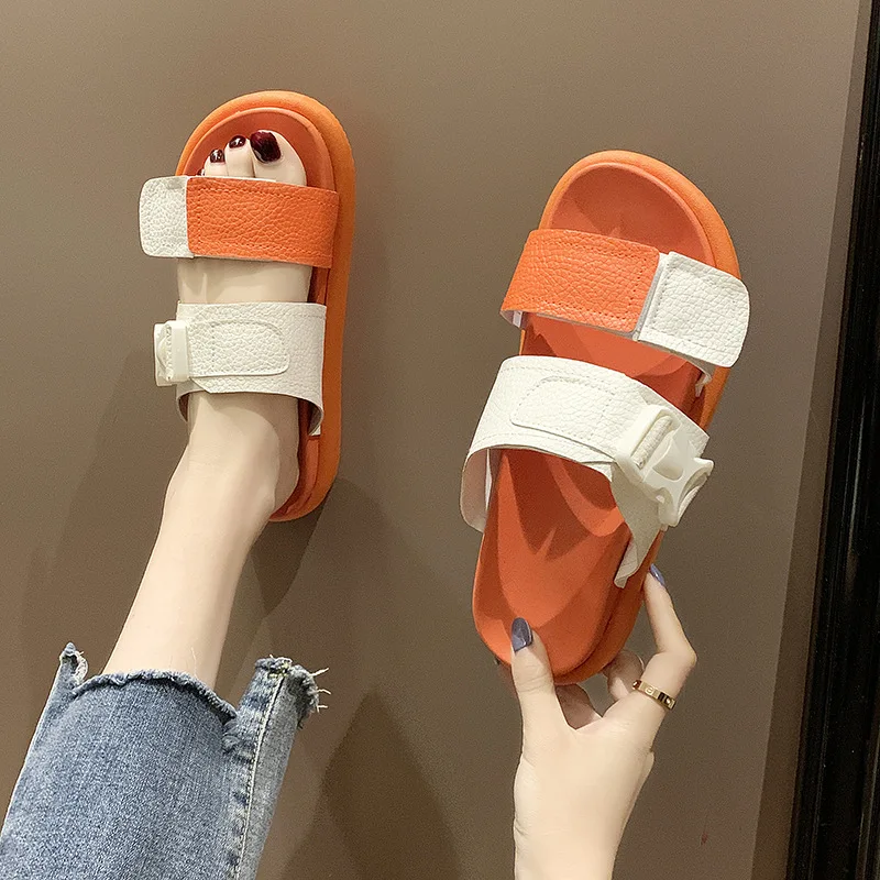 Тапочки женские летние новые модные Универсальные на плоской подошве
Тапочки женские летние новые модные Универсальные на плоской подошве